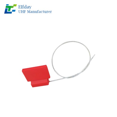 Anti-counterfeit Container sealed Blocking UHF RFID Cable Ties with Tagging, Manageable Cargo Container
